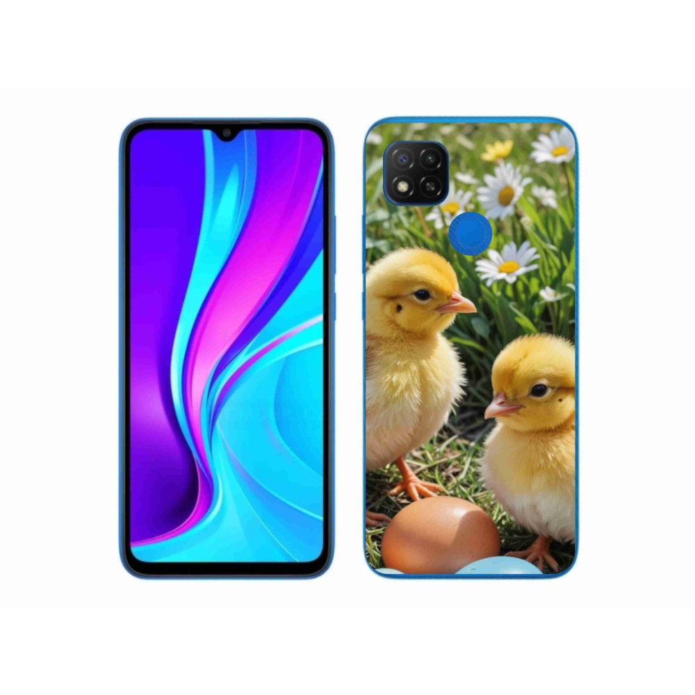 Gél borítás mmCase a Xiaomi Redmi 9C - csirkékhez