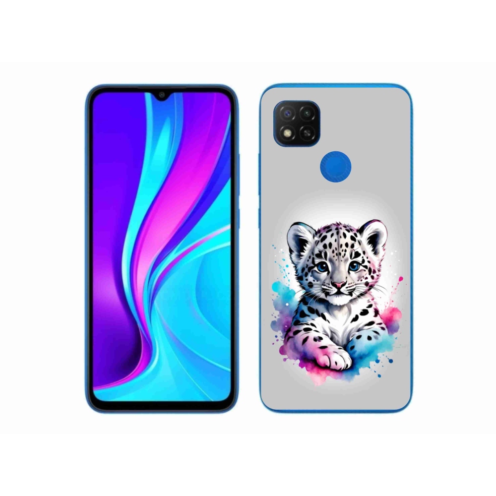 Gél borítás mmCase a Xiaomi Redmi 9C-hez - leopárd kölyök