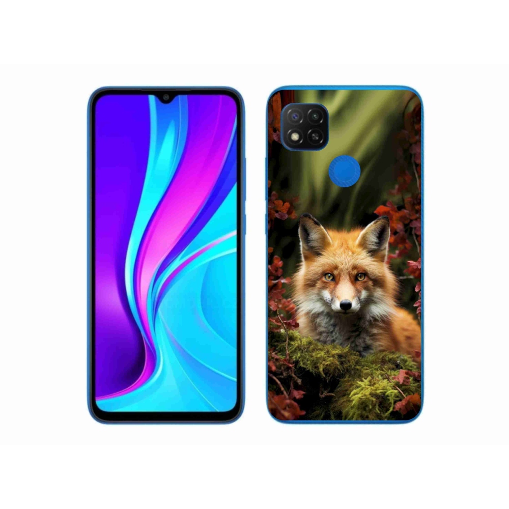 Gél borítás mmCase a Xiaomi Redmi 9C-hez - róka az erdőben