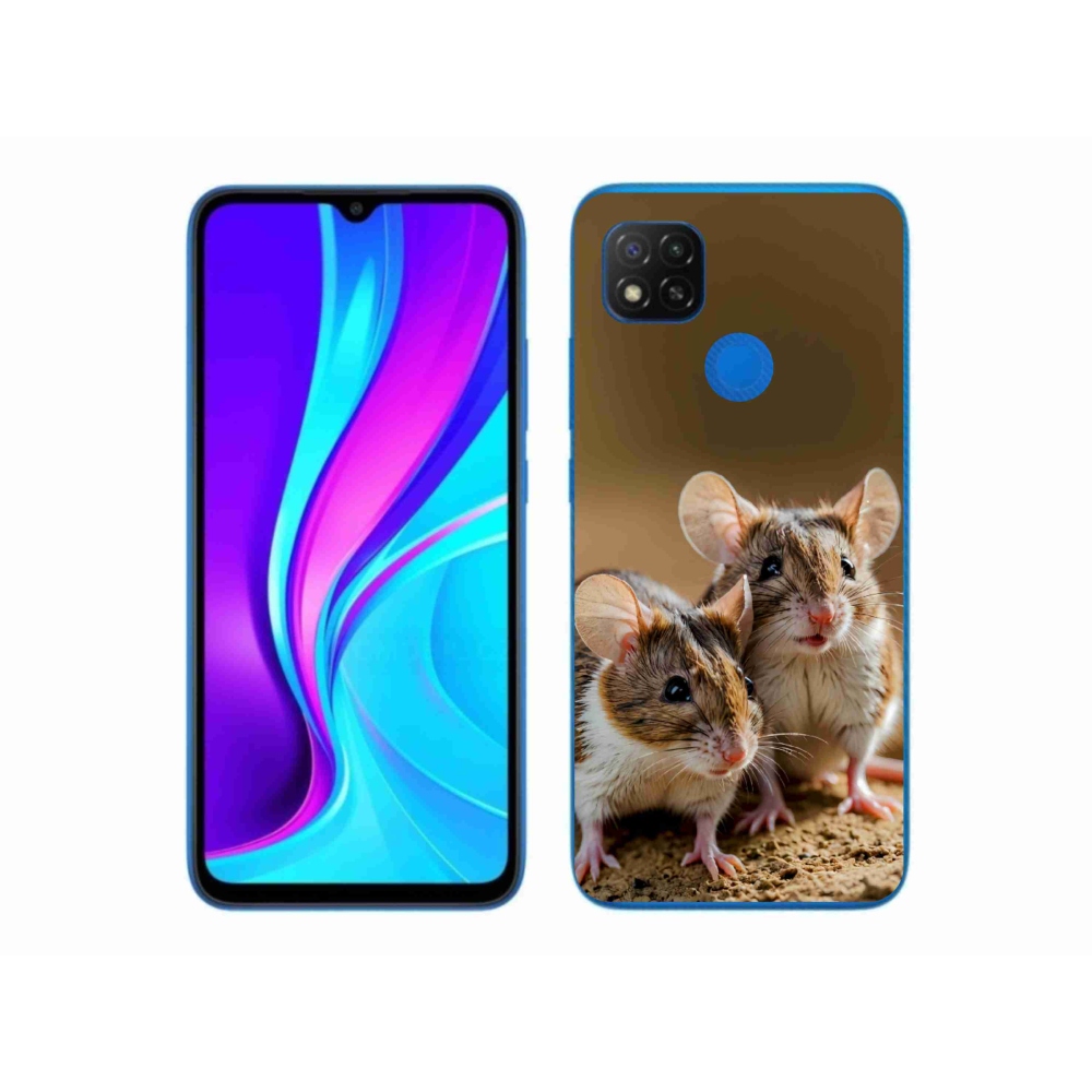 Gél borítás mmCase a Xiaomi Redmi 9C-hez - egér duó