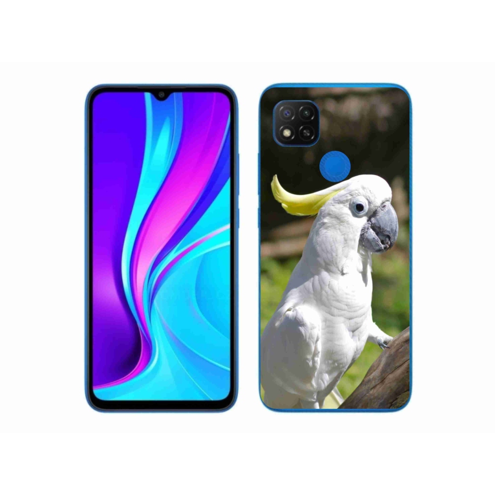 Gél borítás mmCase a Xiaomi Redmi 9C-hez - papagáj kakadu 2