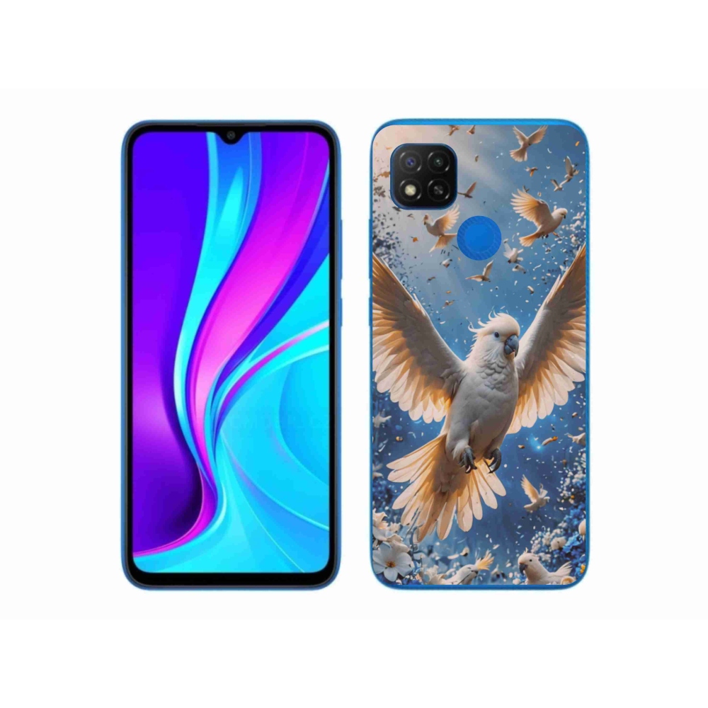 Gél borítás mmCase a Xiaomi Redmi 9C-hez - papagáj kakadu