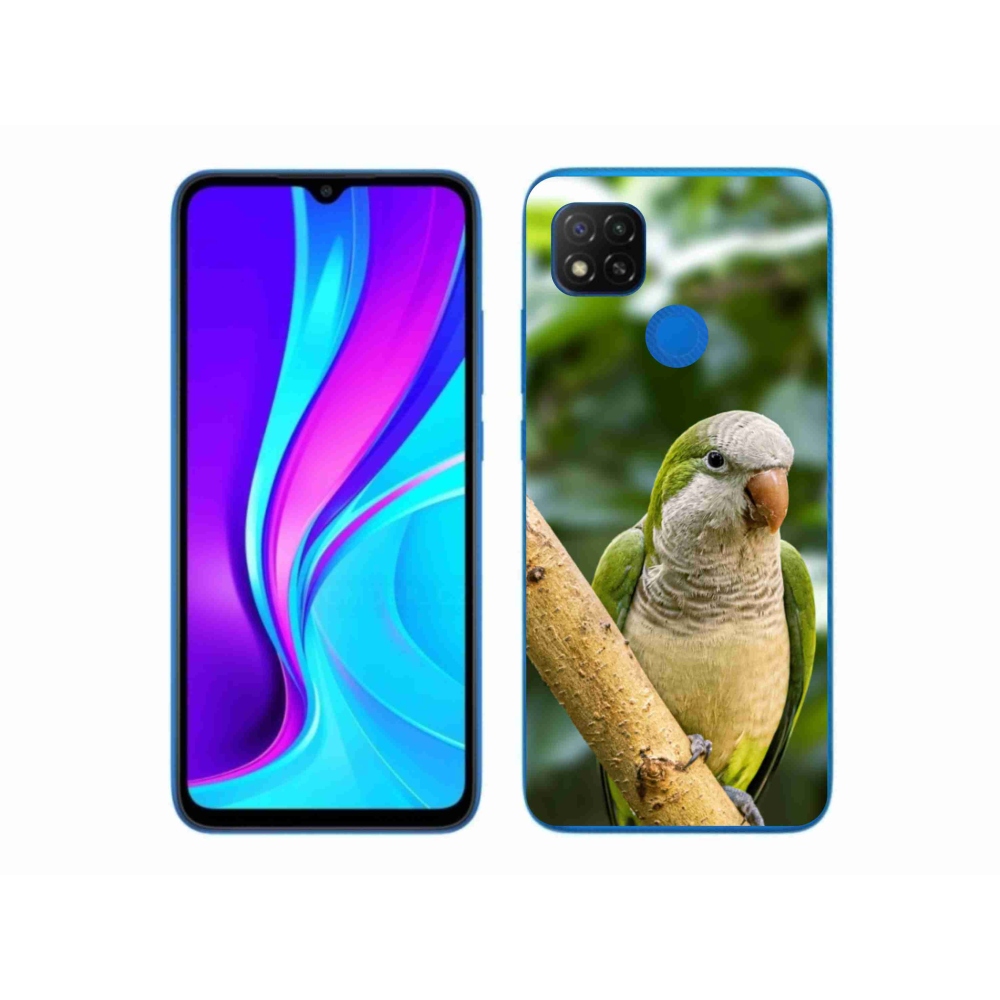 Gél borítás mmCase a Xiaomi Redmi 9C-hez - papagáj