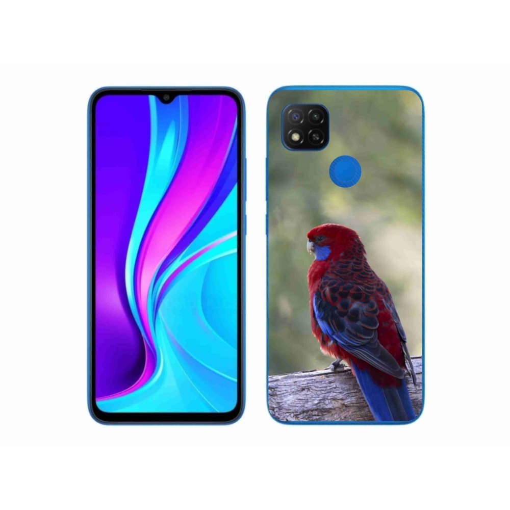 Gél borítás mmCase a Xiaomi Redmi 9C-hez - papagáj rosela