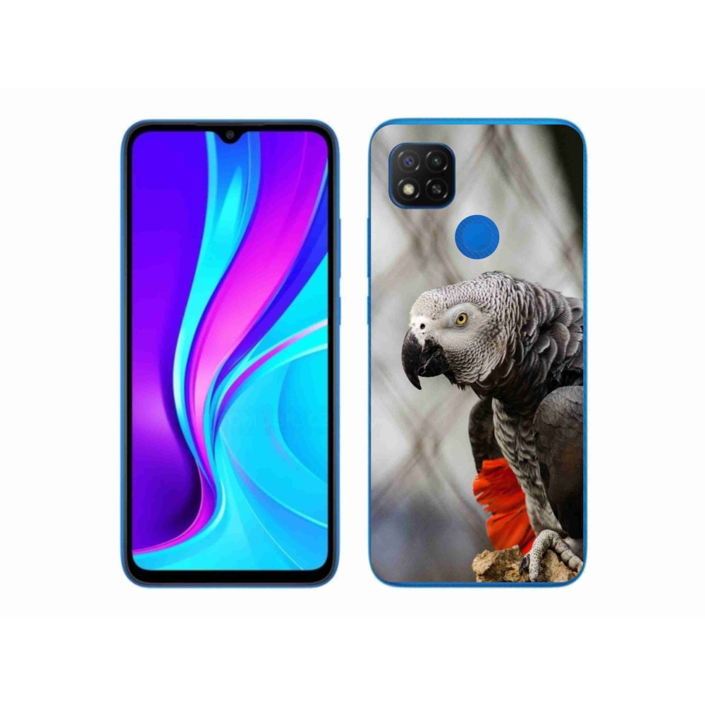 Gél borítás mmCase a Xiaomi Redmi 9C-hez - papagáj jacco 3