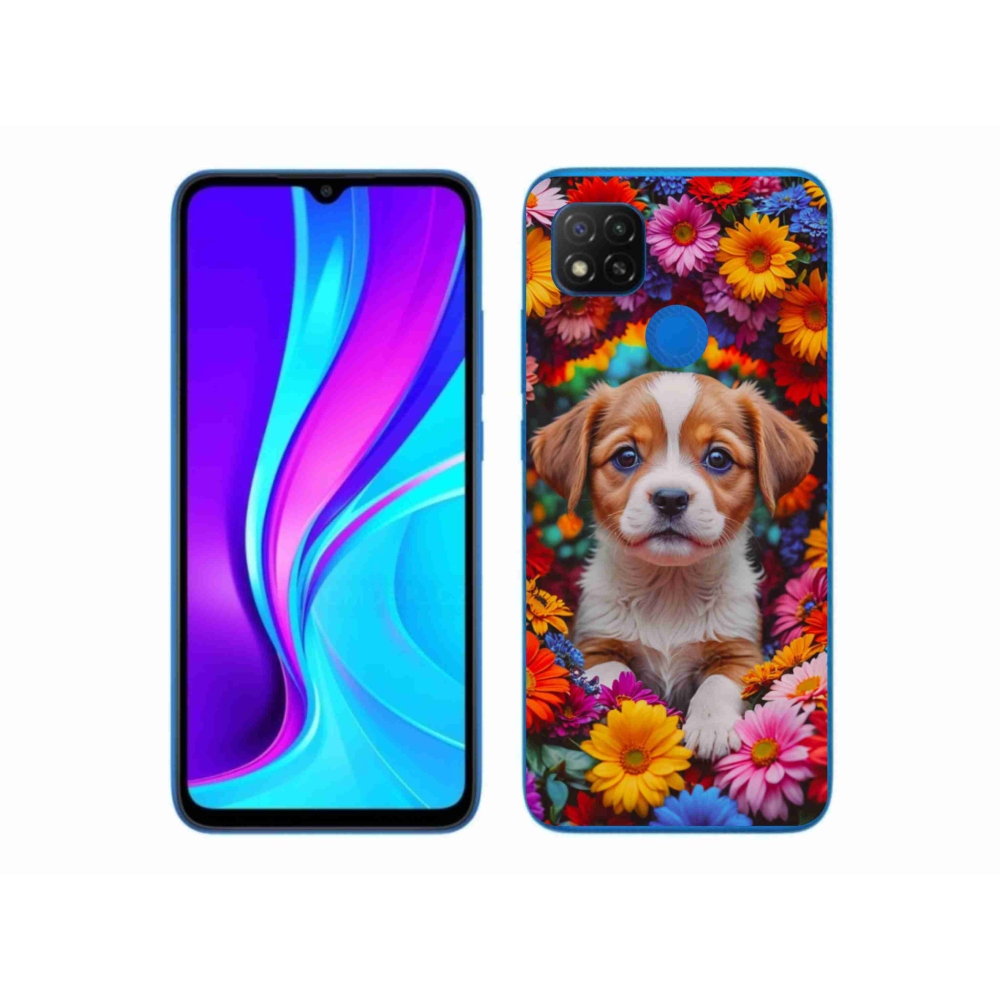 Gél borítás mmCase a Xiaomi Redmi 9C-hez - aranyos kiskutya