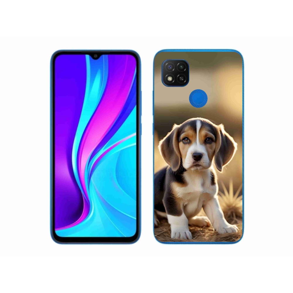 Gél borítás mmCase a Xiaomi Redmi 9C-hez - aranyos beagle