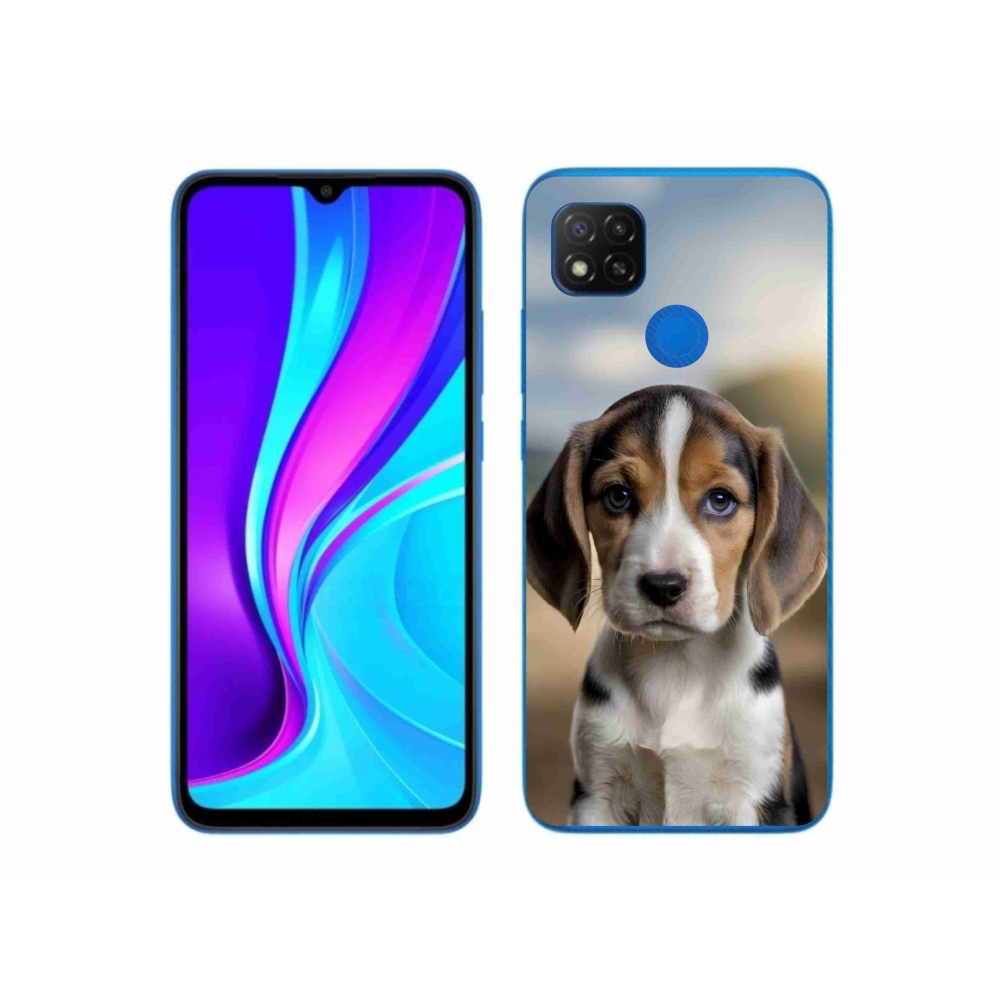 Gél borítás mmCase a Xiaomi Redmi 9C-hez - aranyos beagle