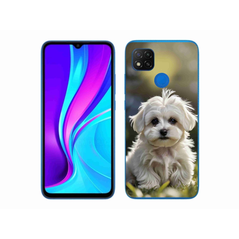 Gél borítás mmCase a Xiaomi Redmi 9C-hez - aranyos máltai kutya