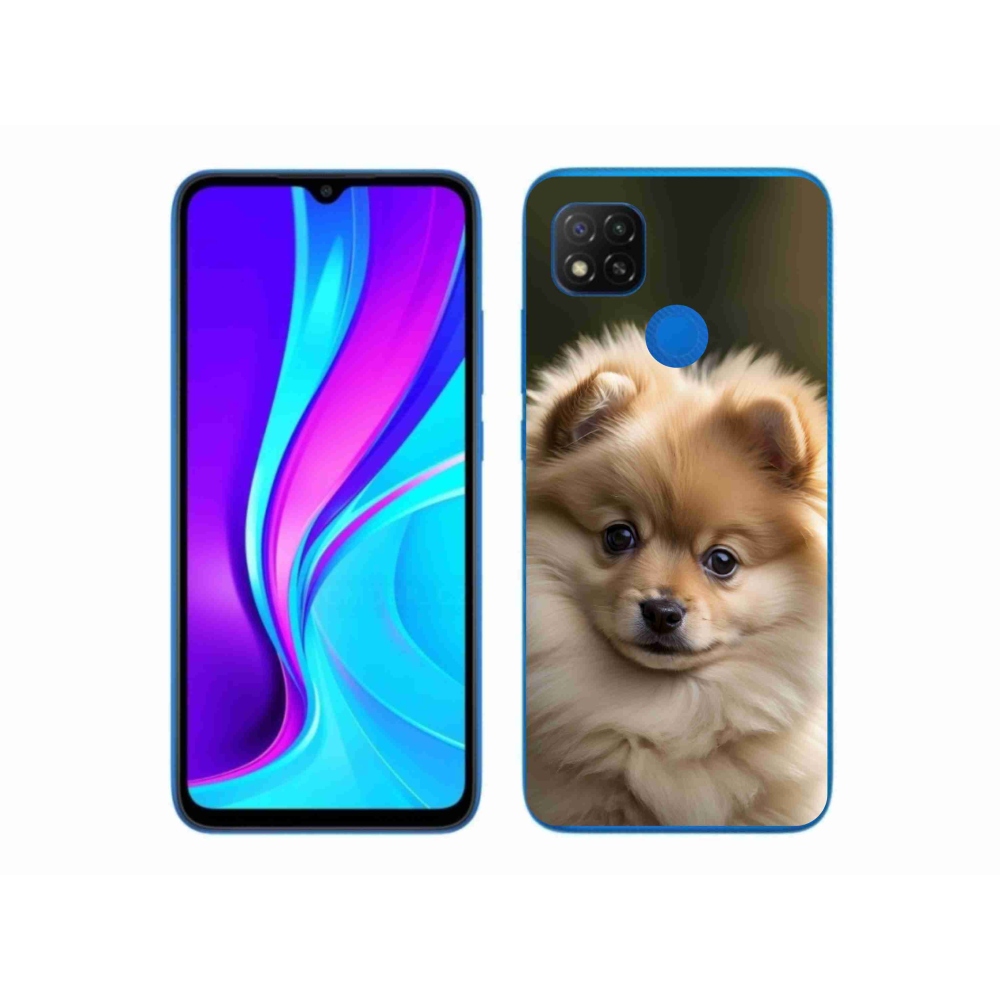 Gél borítás mmCase a Xiaomi Redmi 9C-hez - aranyos pomerániai 2