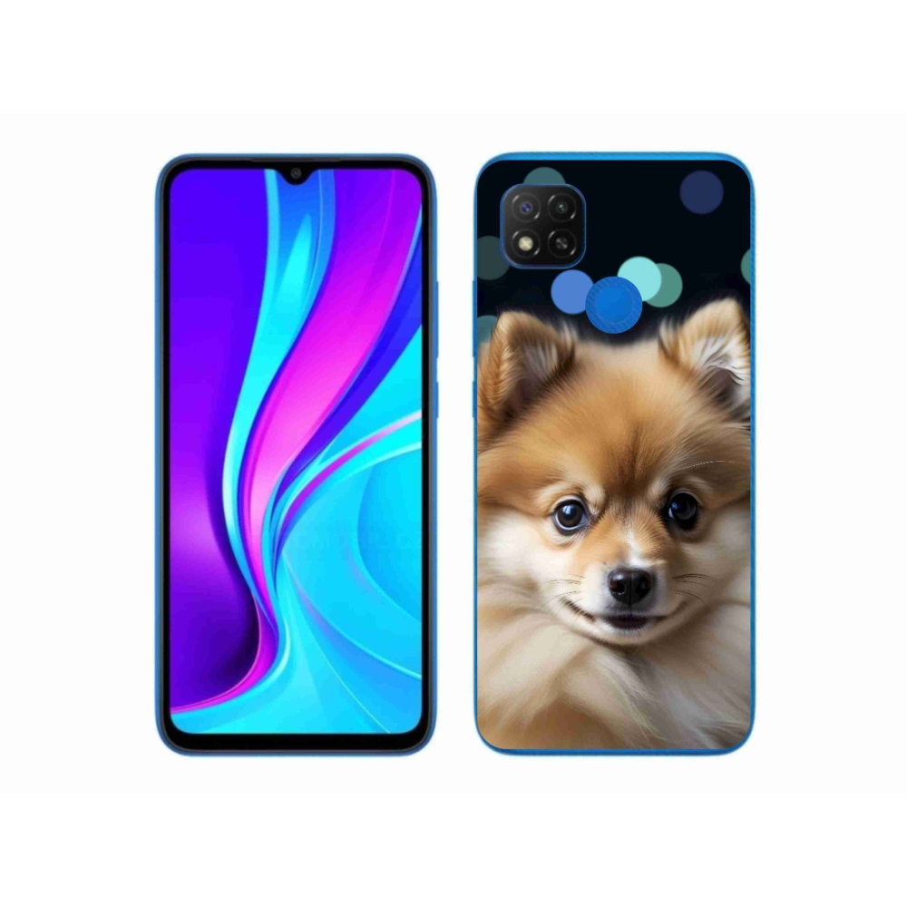 Gél borító mmCase a Xiaomi Redmi 9C-hez - aranyos pomerániai