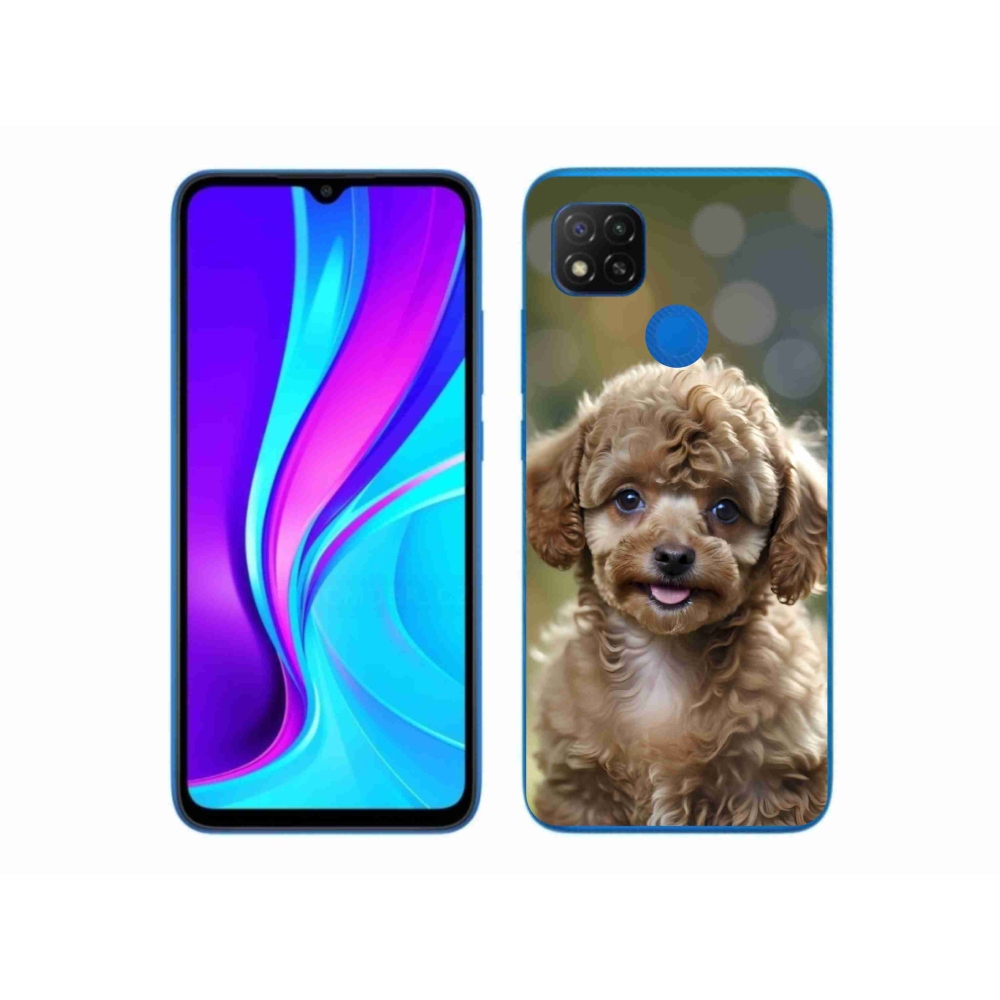 Gél borítás mmCase a Xiaomi Redmi 9C-hez - aranyos uszkár