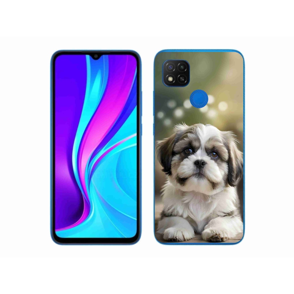 Gél borítás mmCase a Xiaomi Redmi 9C-hez - aranyos shih-tzu