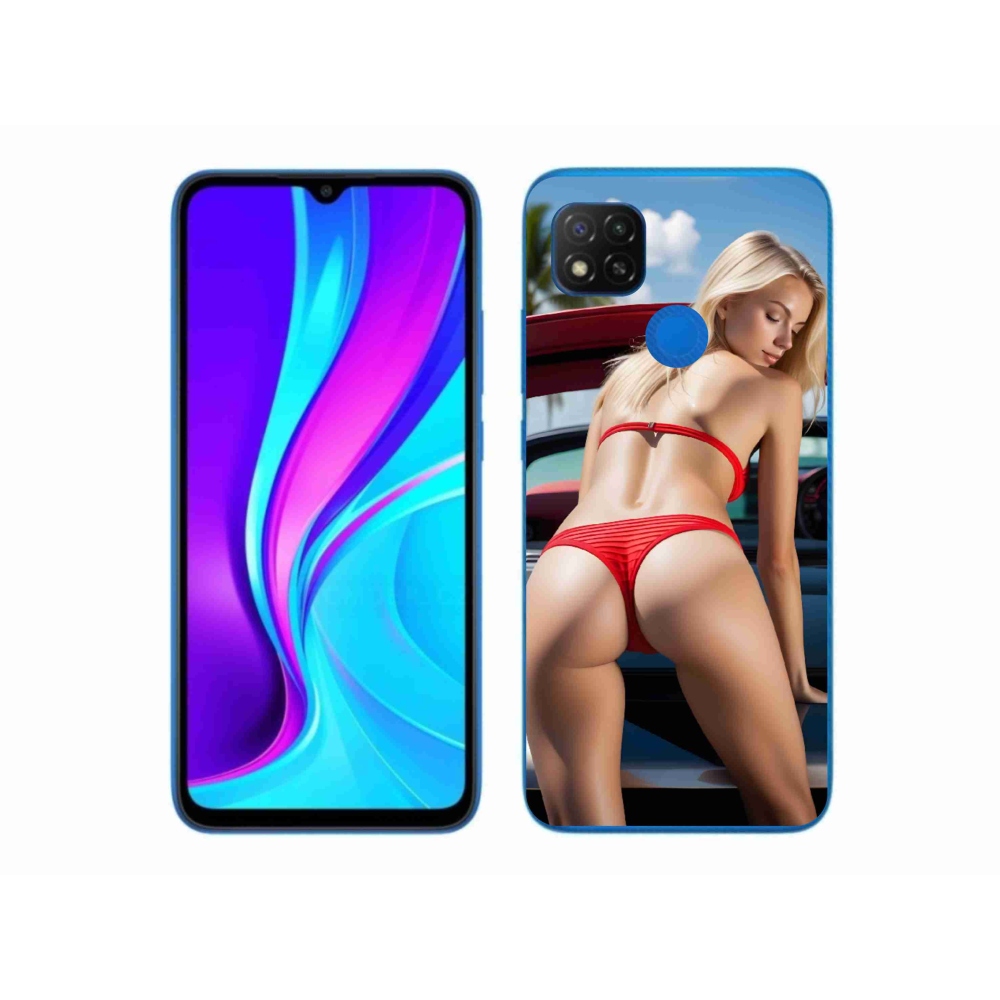 Gél borítás mmCase a Xiaomi Redmi 9C-hez - szexi nő 2