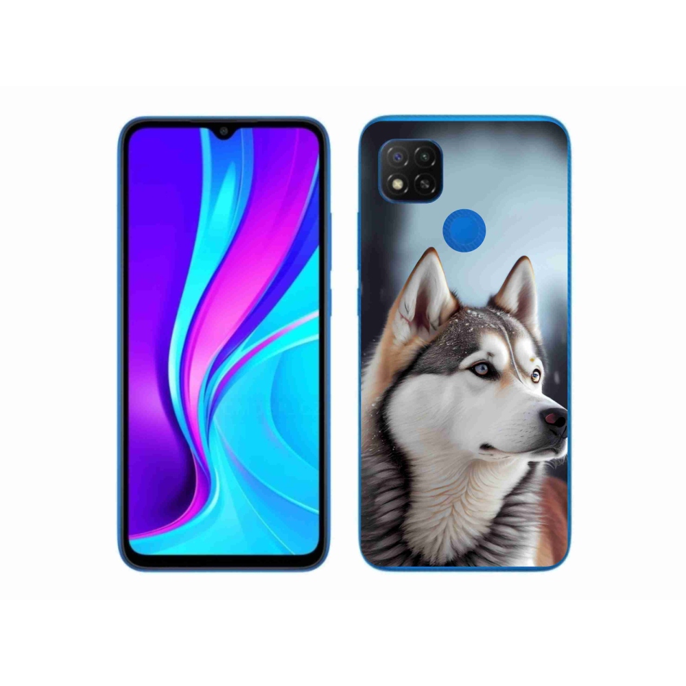 Gél borítás mmCase a Xiaomi Redmi 9C-hez - Szibériai husky