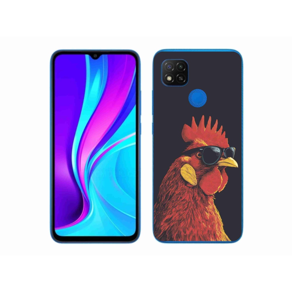 Gél borítás mmCase a Xiaomi Redmi 9C számára - stílusos kakas