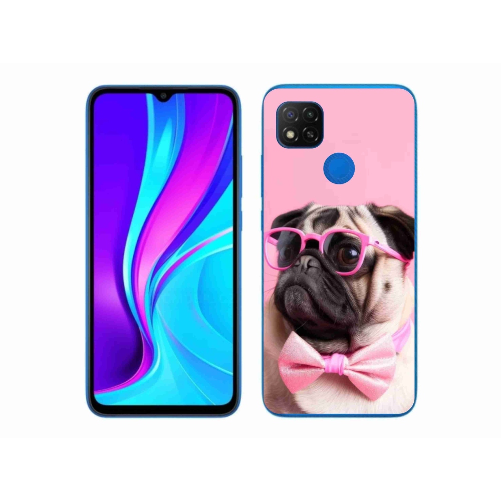 Gél borítás mmCase a Xiaomi Redmi 9C-hez - stílusos mopsz
