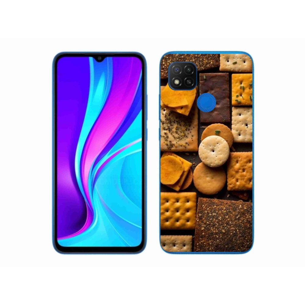 Gél borítás mmCase a Xiaomi Redmi 9C-hez - kekszek