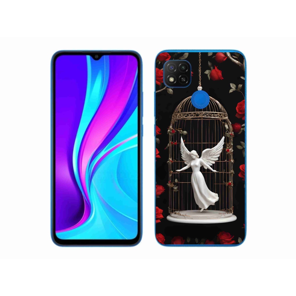Gél borítás mmCase a Xiaomi Redmi 9C-hez - csapdába esett angyal