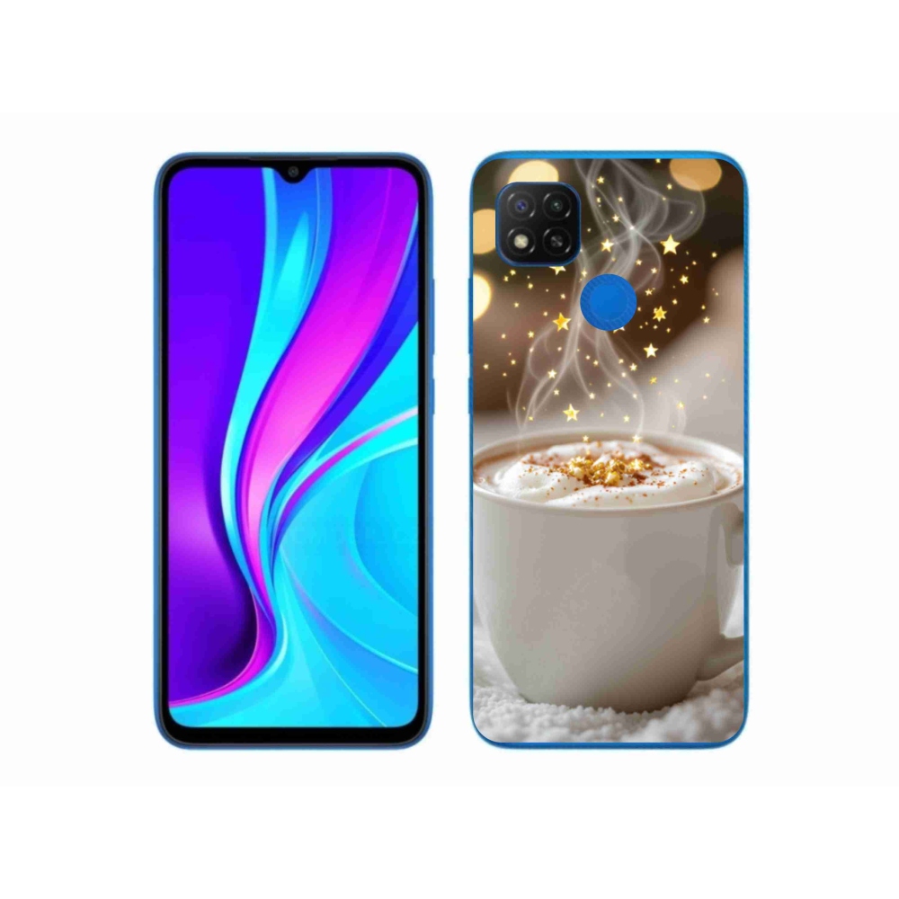 Gél borítás mmCase a Xiaomi Redmi 9C-hez - Karácsonyi forró ital