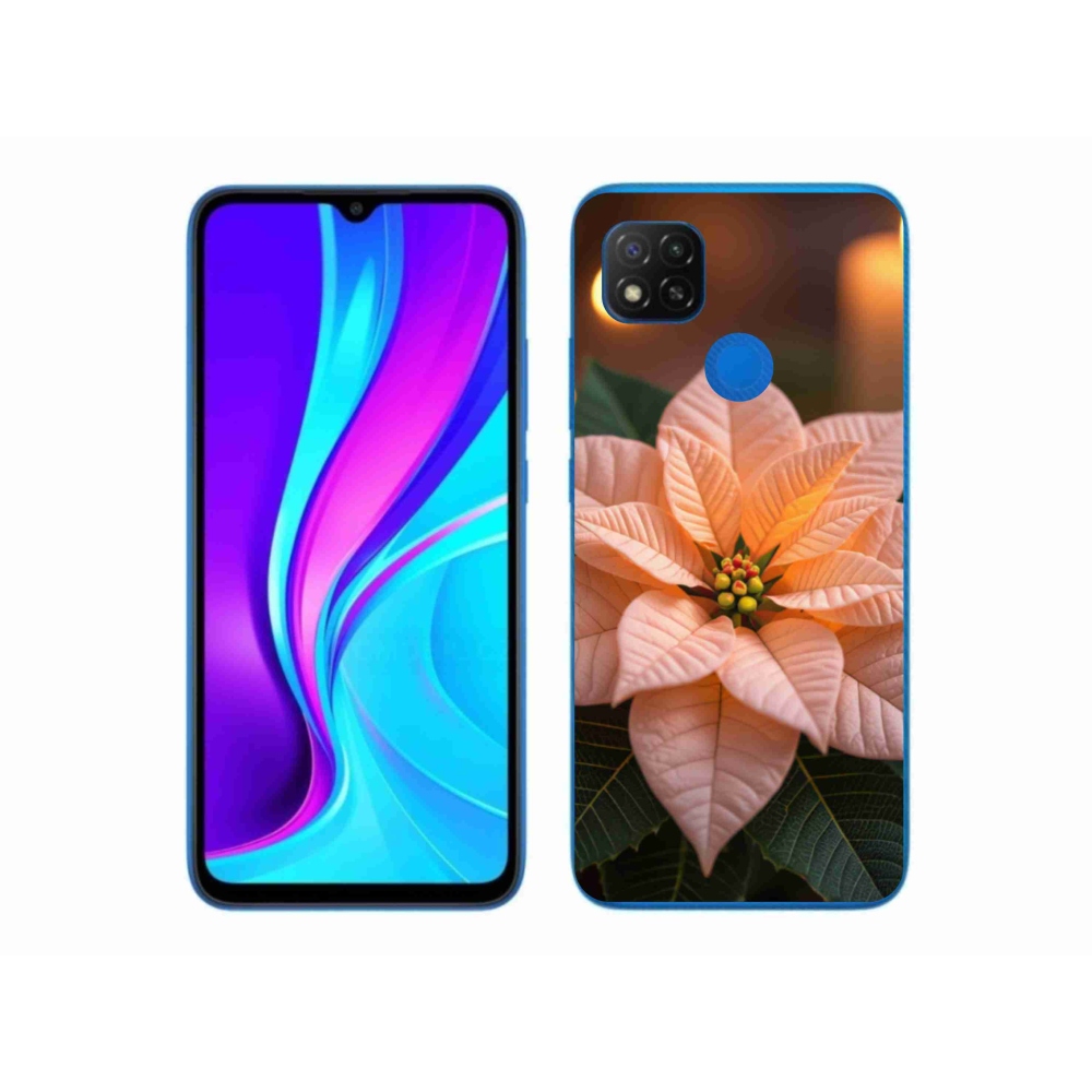 Gél borítás mmCase a Xiaomi Redmi 9C-hez - karácsonyi csillag