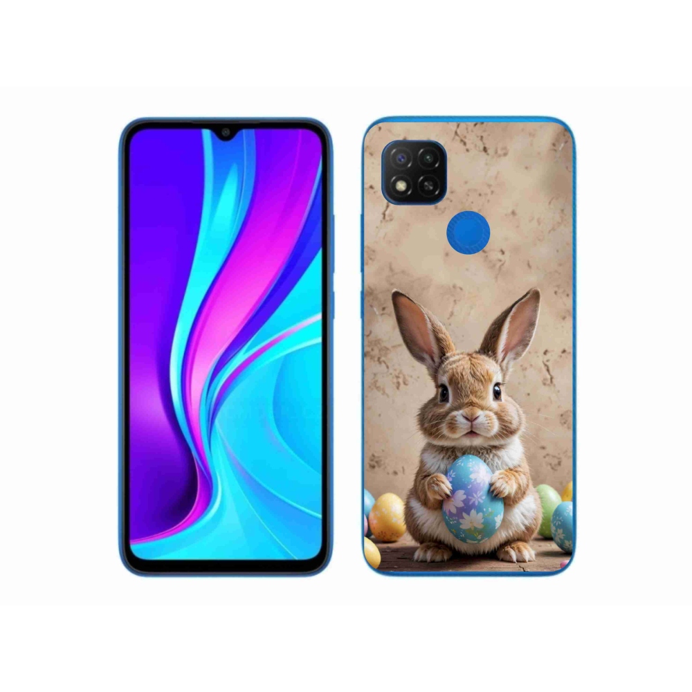 Gél borítás mmCase a Xiaomi Redmi 9C-hez - Húsvéti nyuszi