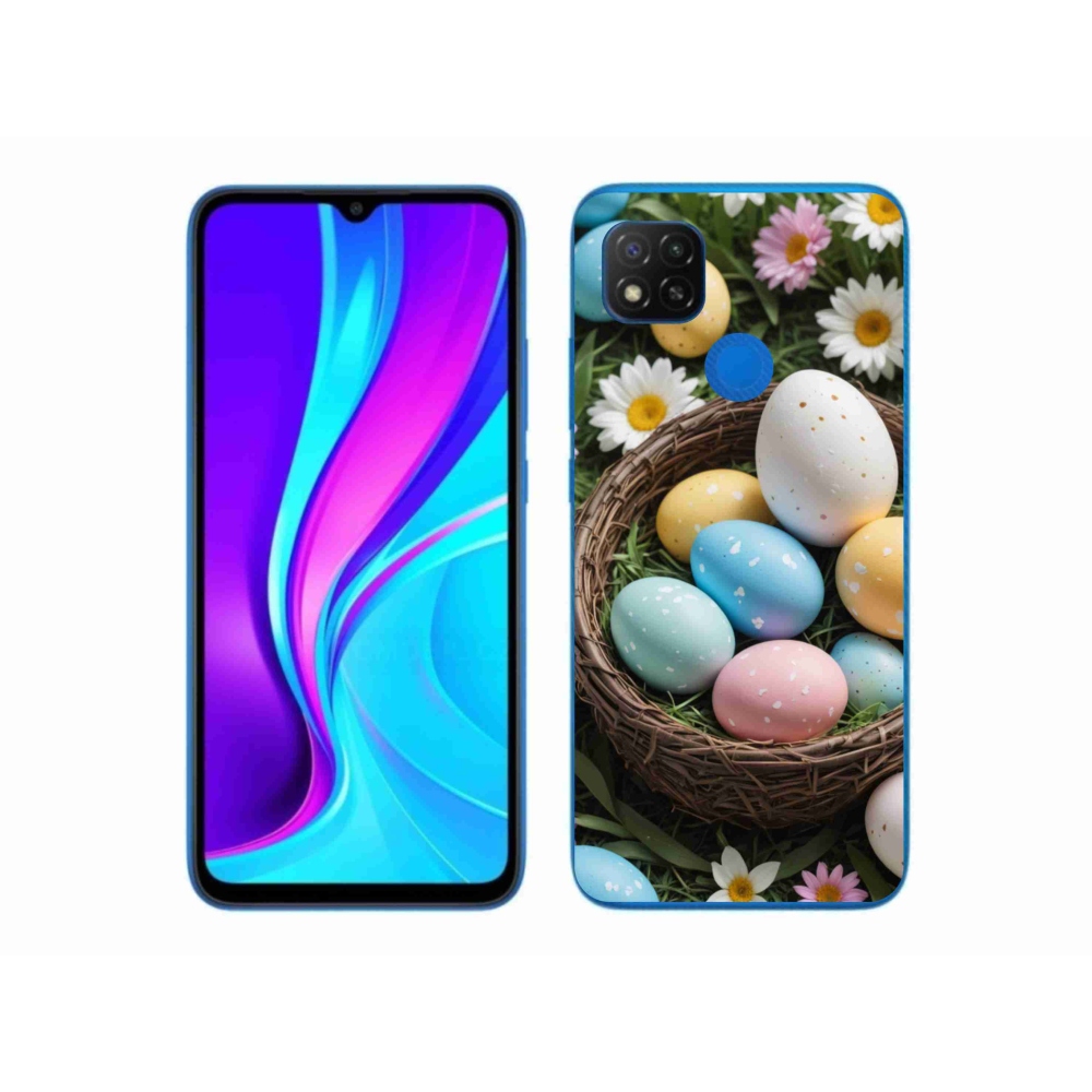 Gél borítás mmCase a Xiaomi Redmi 9C-hez - Húsvéti tojások 2
