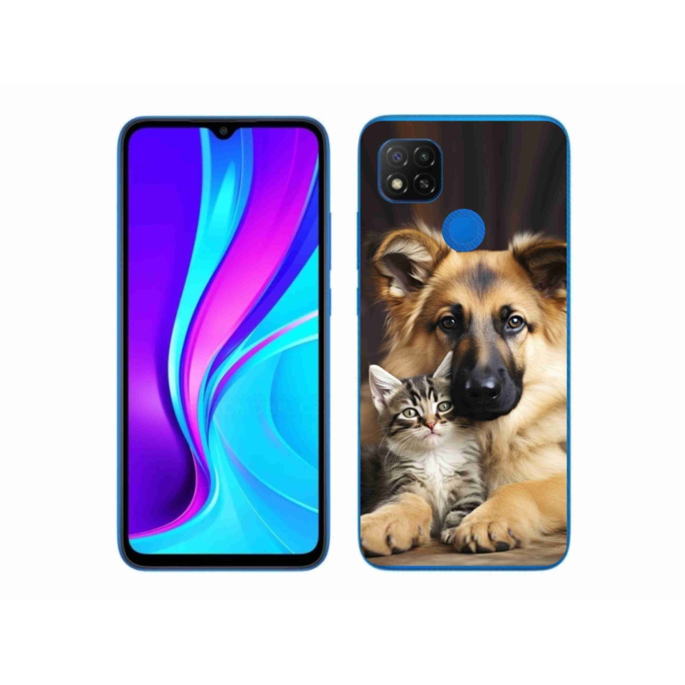 Gél borító mmCase a Xiaomi Redmi 9C-hez - állati barátság