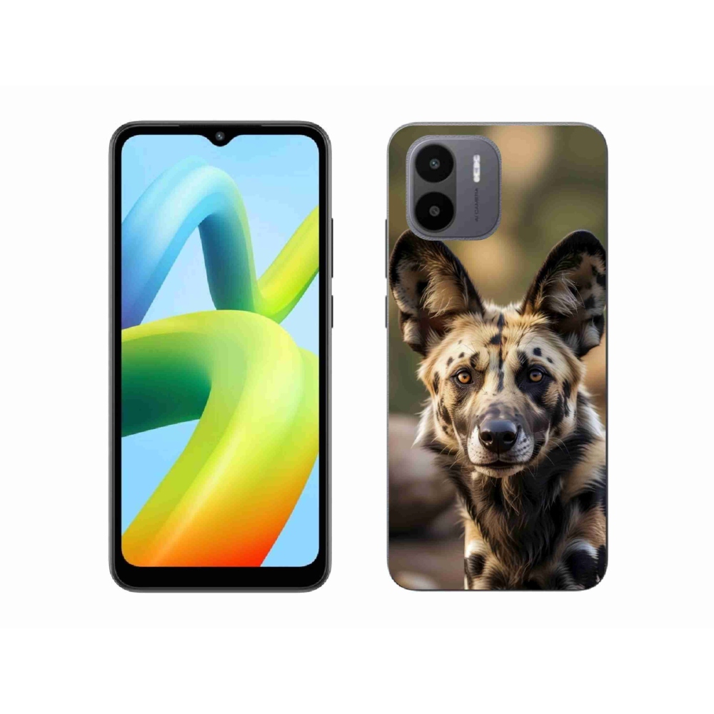 Gél borítás mmCase a Xiaomi Redmi A1 4G-hez - Afrikai vadkutya