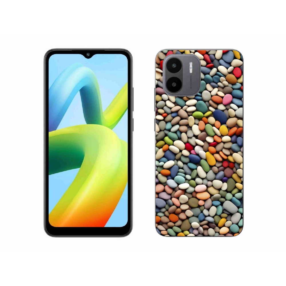 Gél borítás mmCase a Xiaomi Redmi A1 4G-hez - színes strasszkövek 2