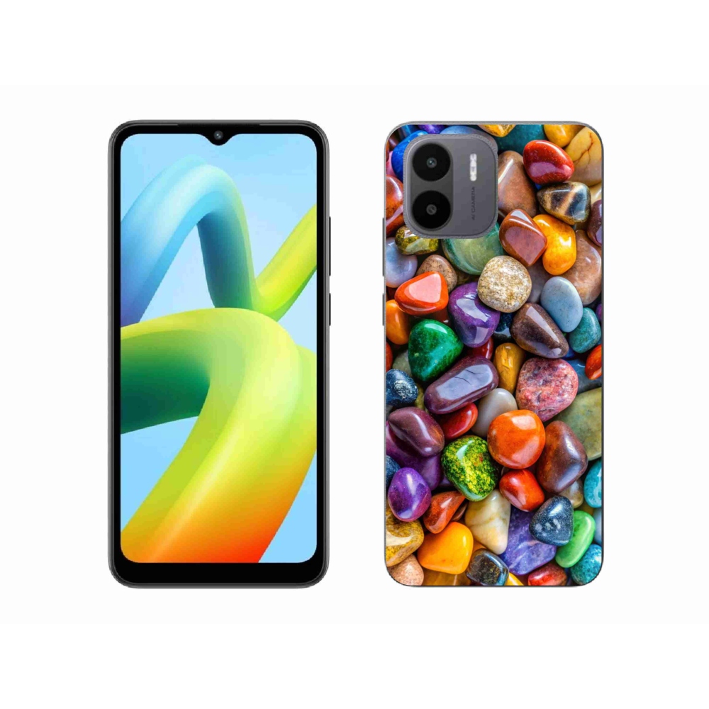 Gél borítás mmCase a Xiaomi Redmi A1 4G-hez - színes strasszkövek