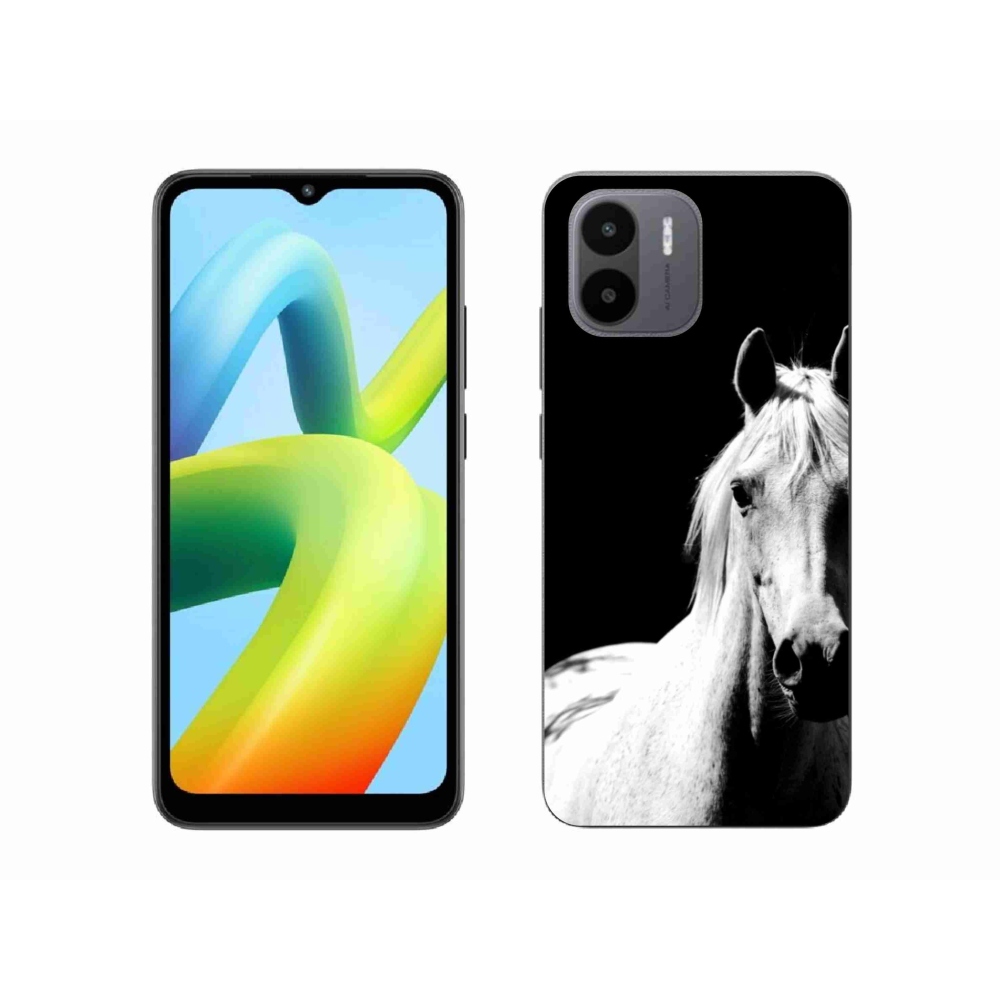 Gél borítás mmCase a Xiaomi Redmi A1 4G-hez - fehér ló 5