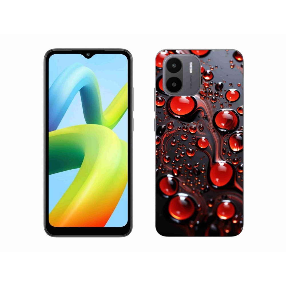 Gél borítás mmCase a Xiaomi Redmi A1 4G-hez - piros csepp 2