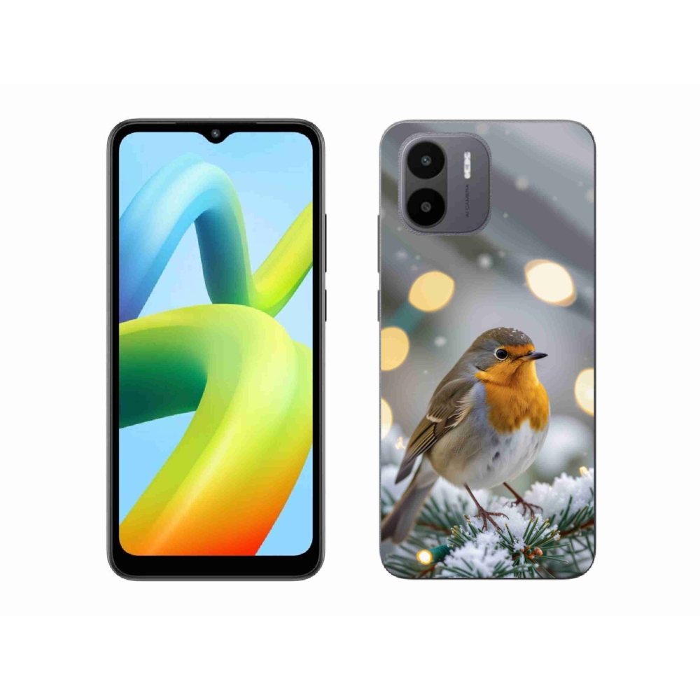 Gél borítás mmCase a Xiaomi Redmi A1 4G-n - piros télen