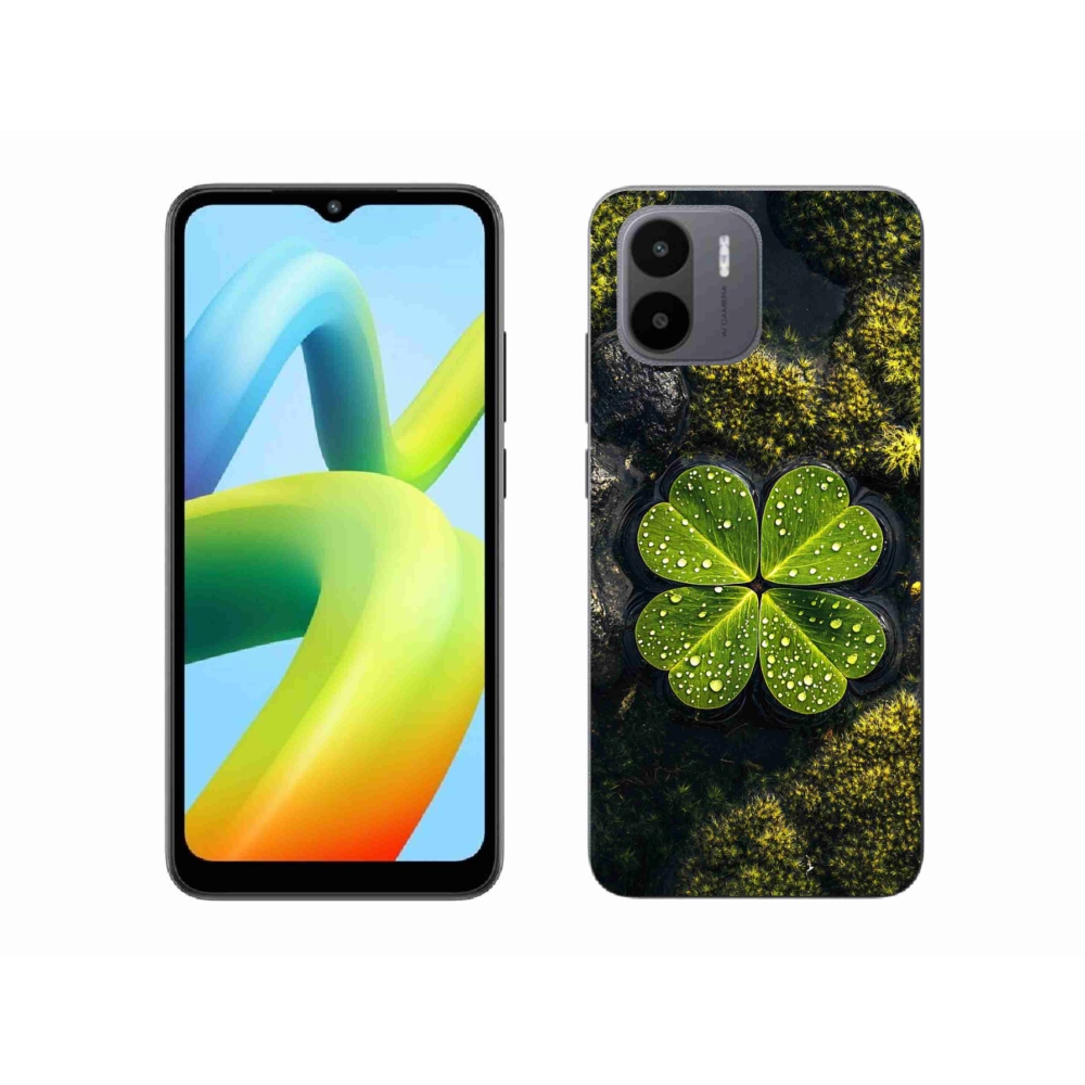 Gél borítás mmCase a Xiaomi Redmi A1 4G-hez - négylevelű lóhere