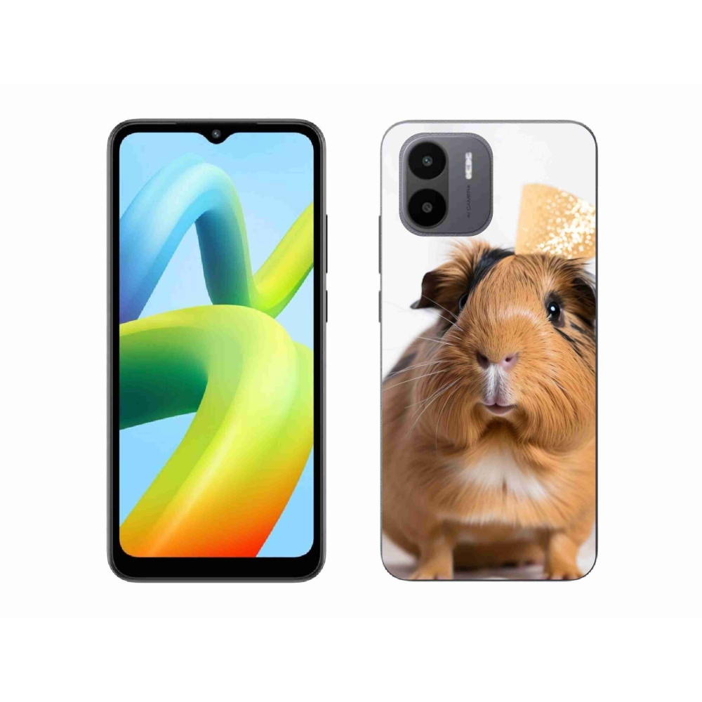 Gél borító mmCase a Xiaomi Redmi A1 4G-hez - barna tengerimalac