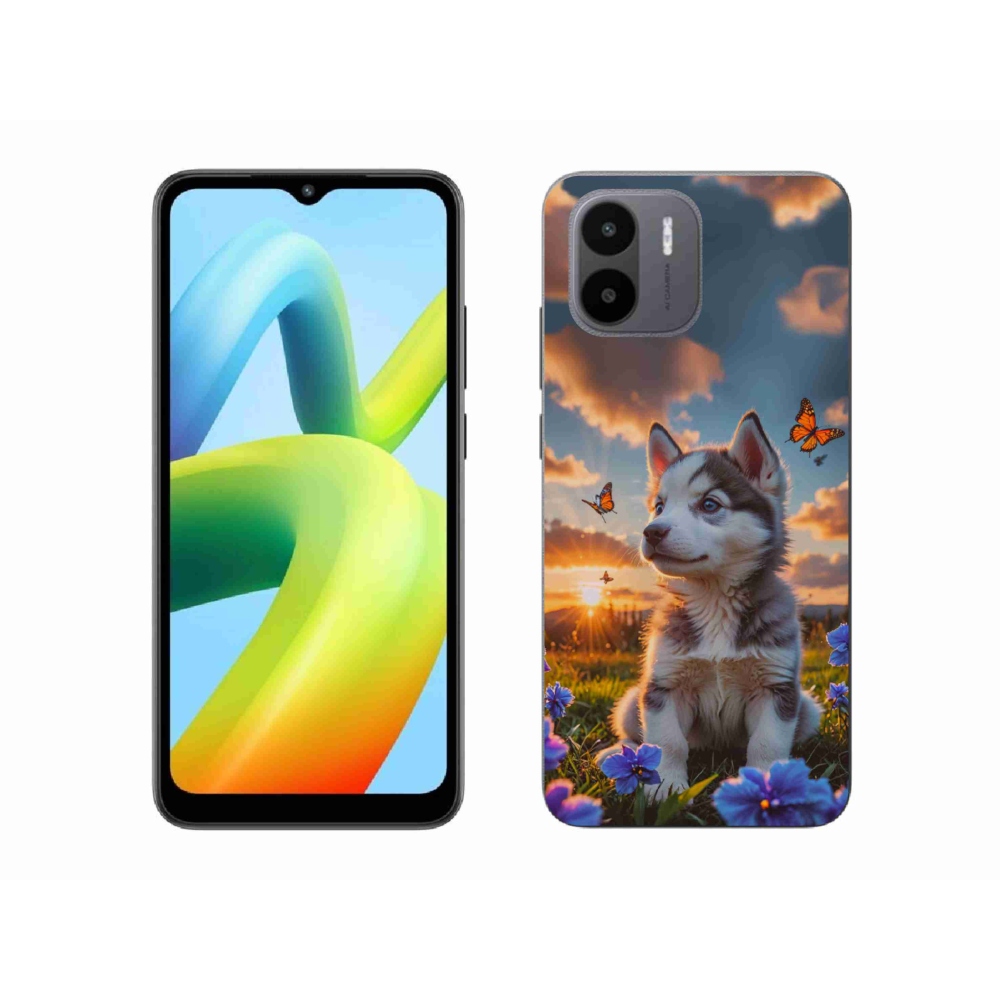 Gél borítás mmCase a Xiaomi Redmi A1 4G - husky a naplementében