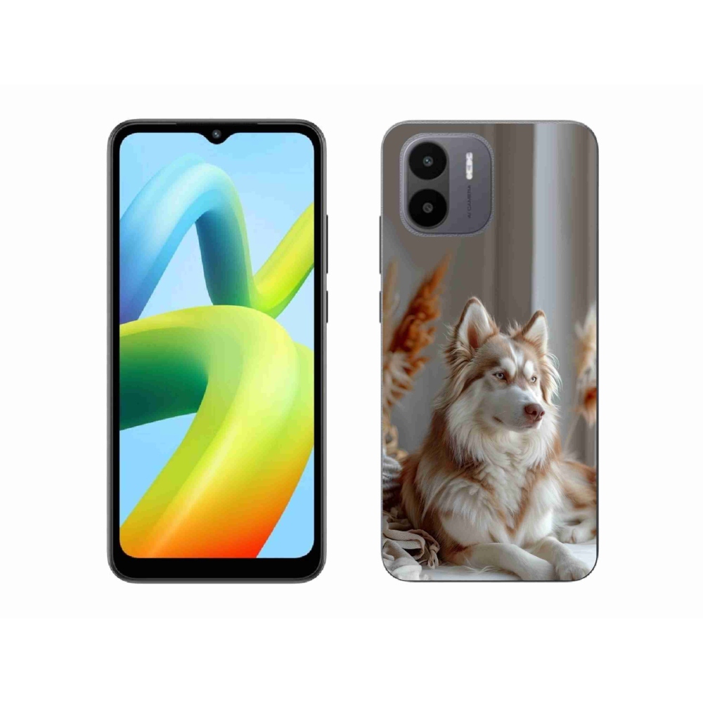 Gél borítás mmCase a Xiaomi Redmi A1 4G-hez - csendes szibériai husky