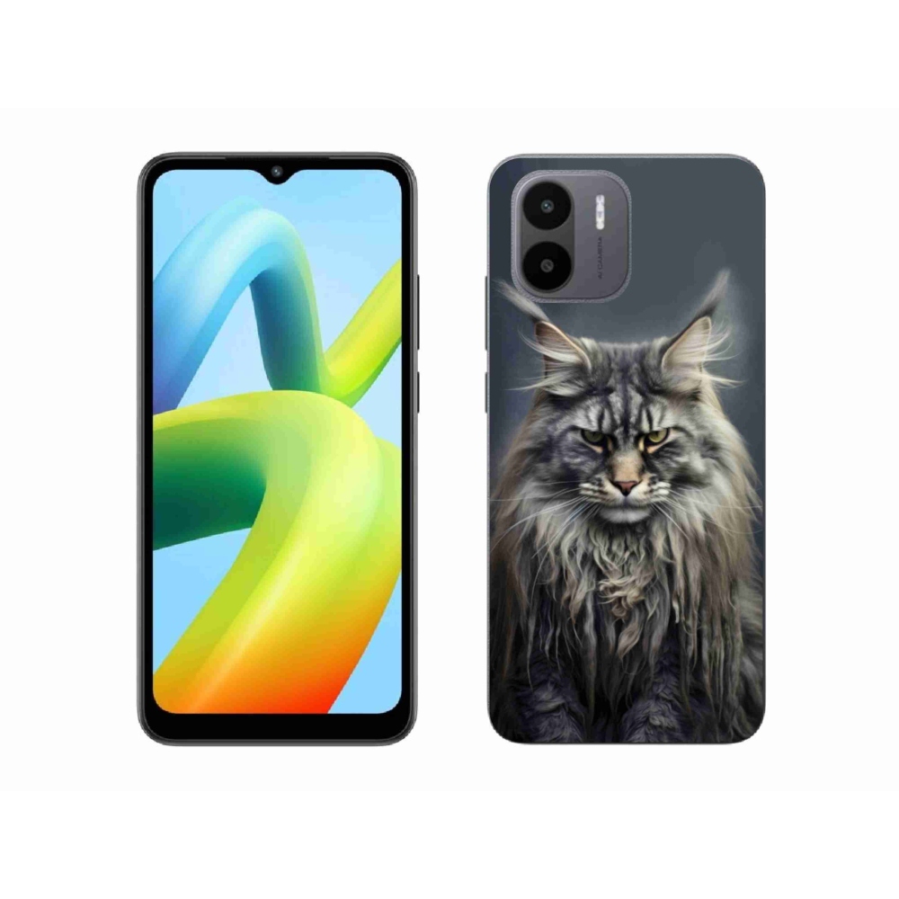 Gél borító mmCase a Xiaomi Redmi A1 4G - macska szem nézet 4