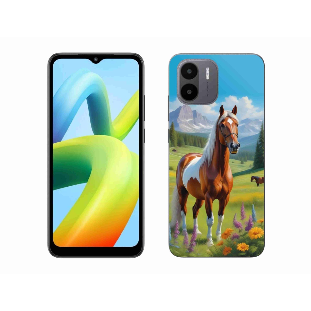 Gél borítás mmCase a Xiaomi Redmi A1 4G-hez - ló a réten