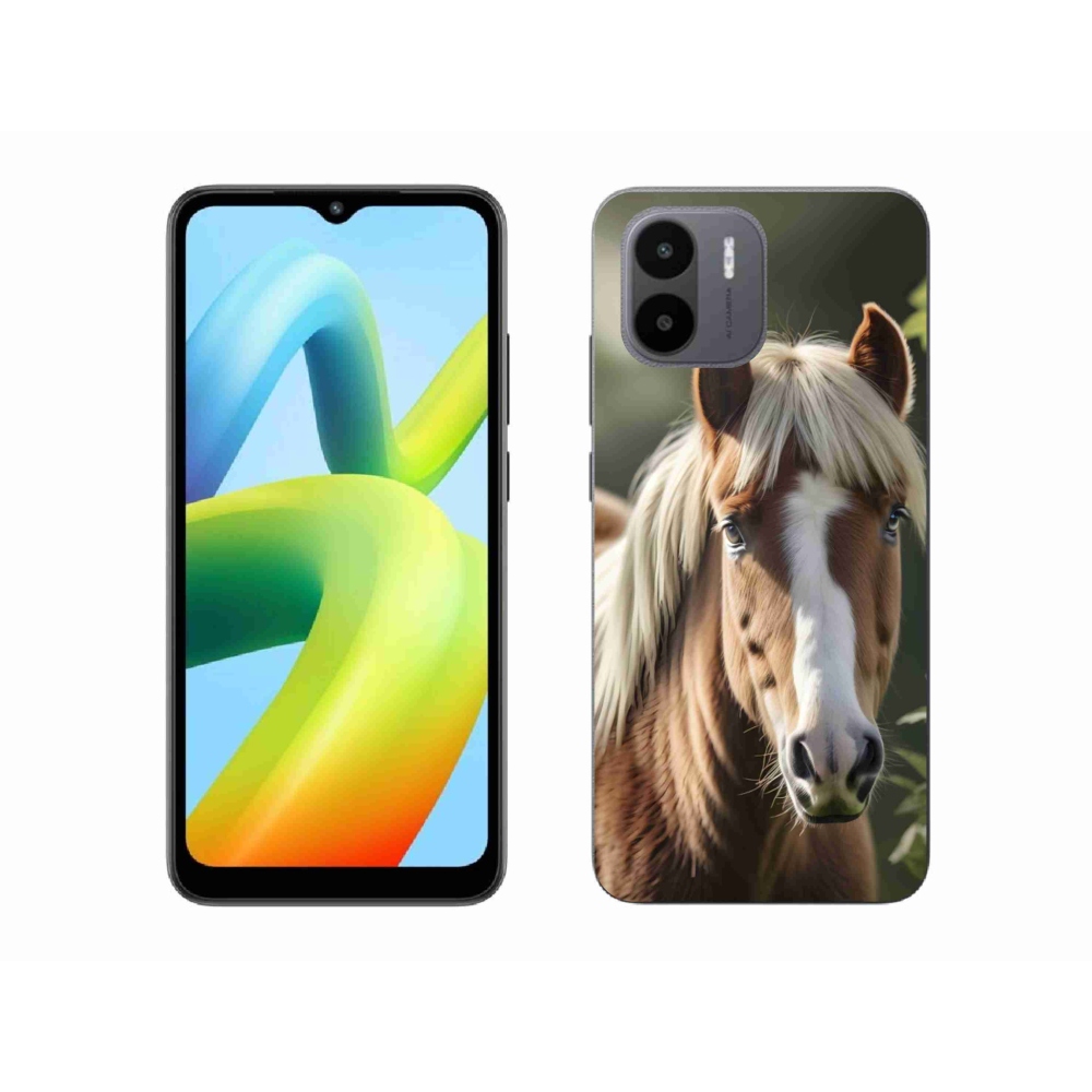 Gél borítás mmCase a Xiaomi Redmi A1 4G-hez - ló könnyű sörénnyel