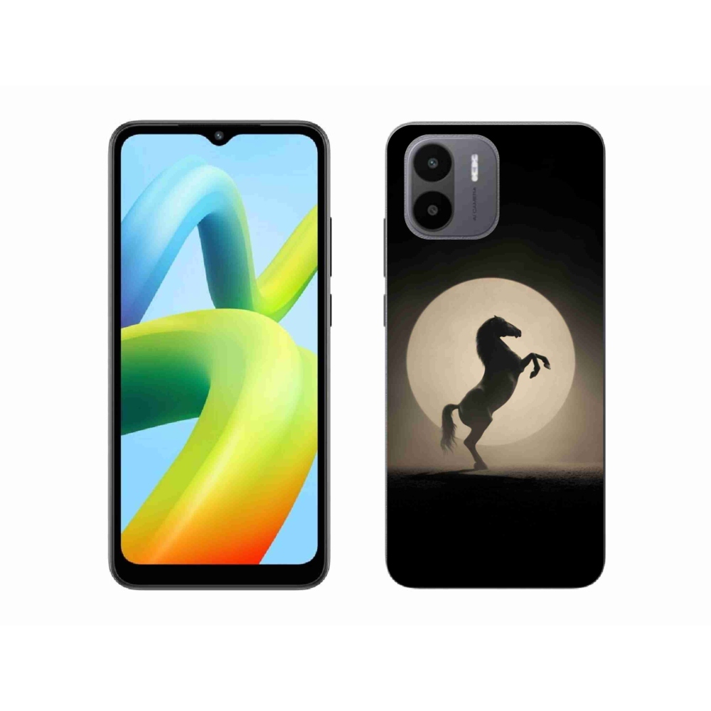 Gél borítás mmCase a Xiaomi Redmi A1 4G-hez - ló sziluettben