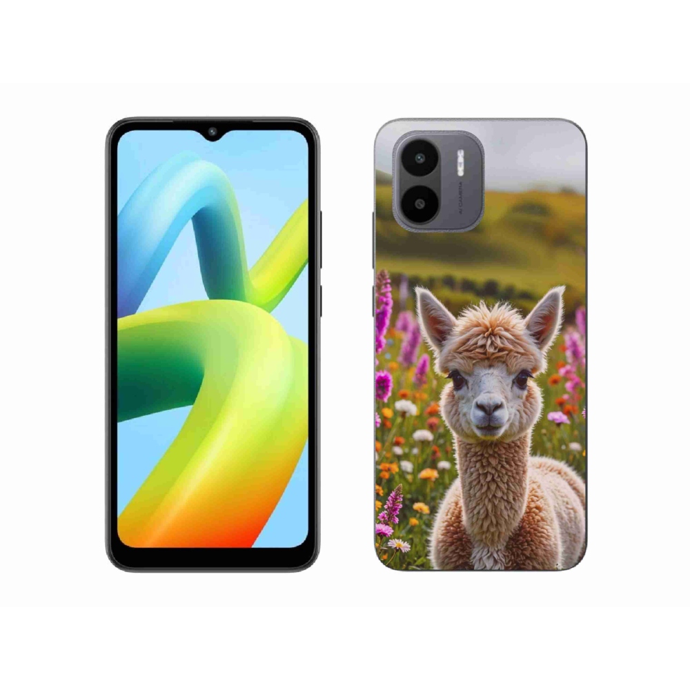 Gél borítás mmCase a Xiaomi Redmi A1 4G-hez - láma a réten