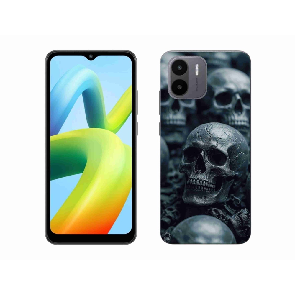 Gél borítás mmCase a Xiaomi Redmi A1 4G-hez - koponya 2