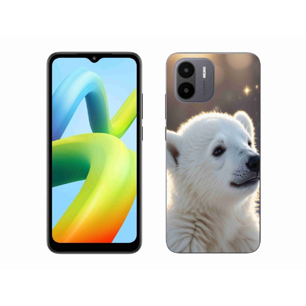 Gél borítás mmCase a Xiaomi Redmi A1 4G-hez - jegesmedve