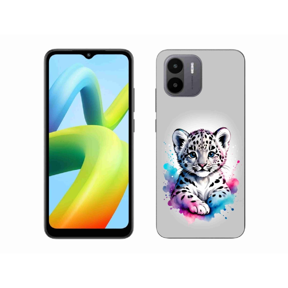 Gél borítás mmCase a Xiaomi Redmi A1 4G-hez - leopárd kölyök