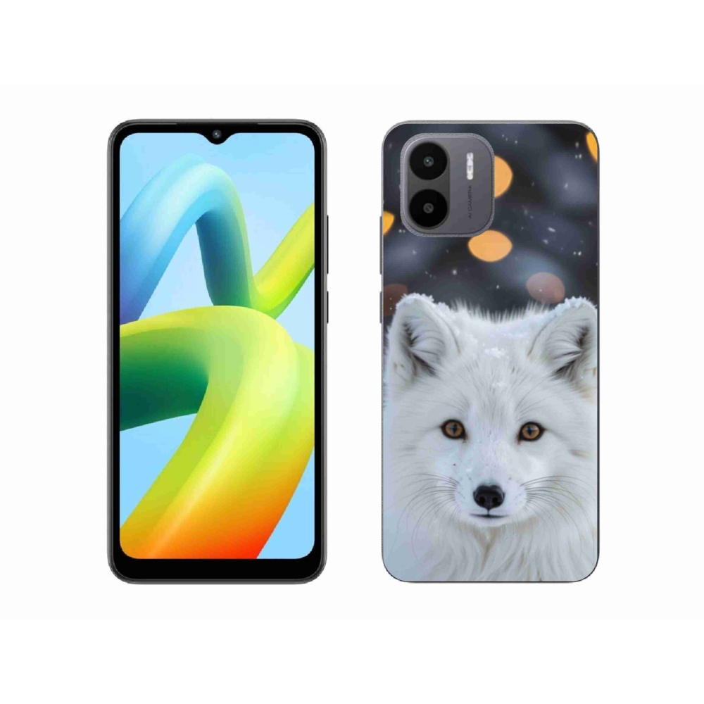 Gél borítás mmCase a Xiaomi Redmi A1 4G készülékhez - polár róka