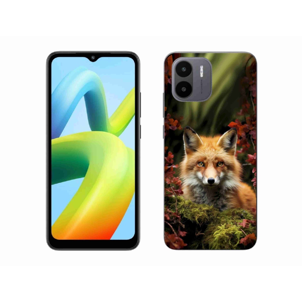 Gél borítás mmCase a Xiaomi Redmi A1 4G-hez - róka az erdőben