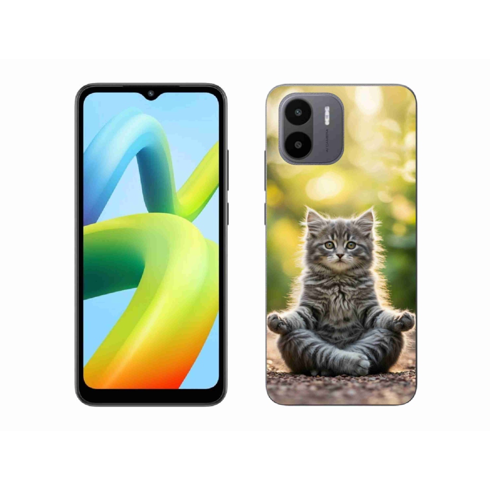 Gél borítás mmCase a Xiaomi Redmi A1 4G-hez - meditáló cica