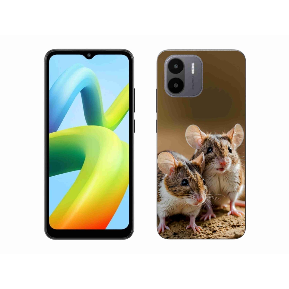 Gél borítás mmCase a Xiaomi Redmi A1 4G-hez - egér duó